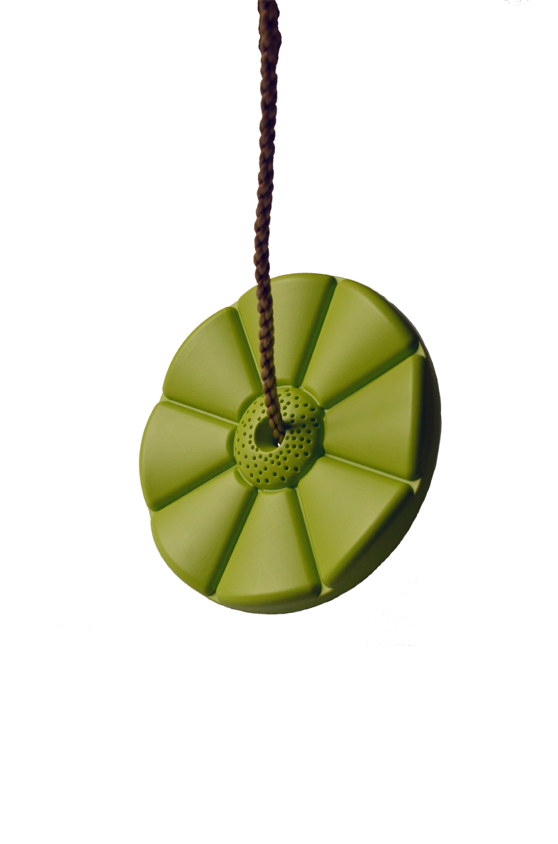 Качели диск "Лиана" салатовый PS-312