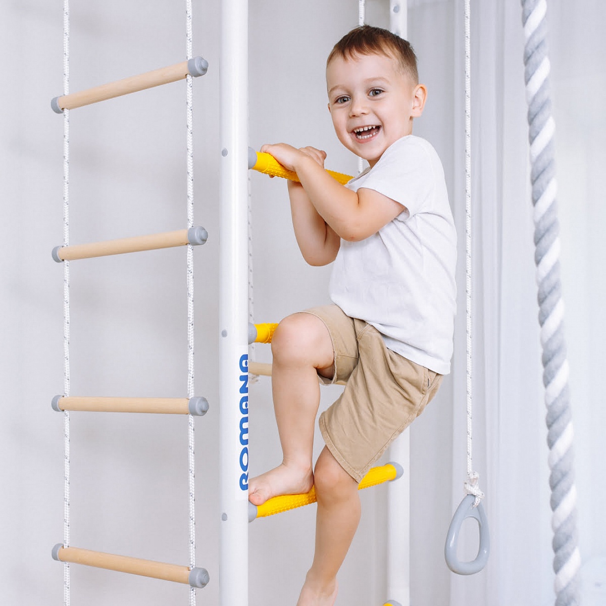 Шведская стенка R1 ROMANA (01.20.7.06.490.01.00-08) зеленое яблоко