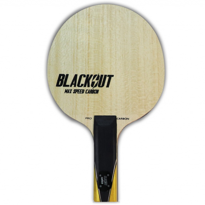 Основание для теннисной ракетки (прямая) GAMBLER Blackout max speed carbon (OFF)