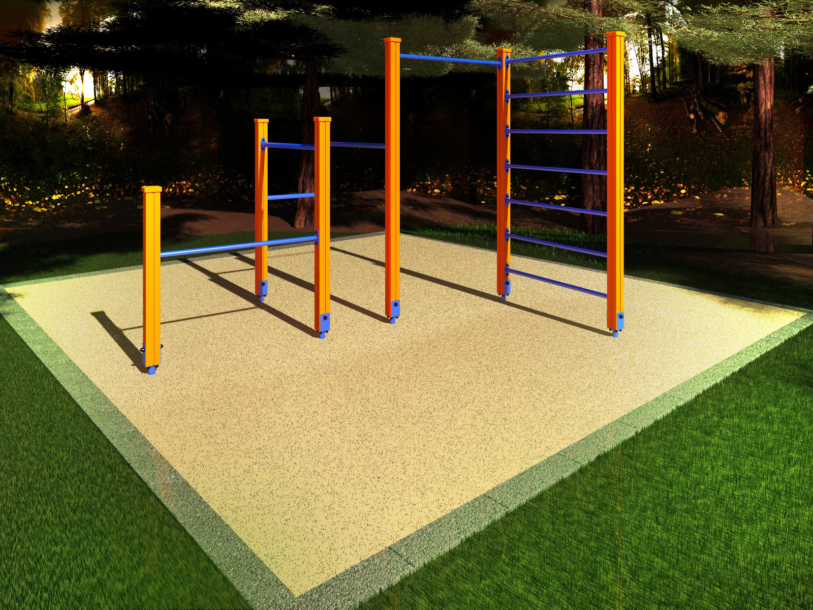 Уличный спортивный комплекс START LINE Fitness №4