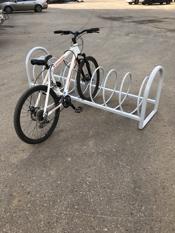 Велопарковка Пружина на раме VP30