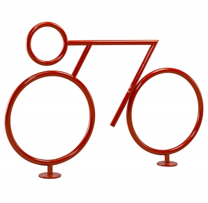 Велопарковка Велогонщик