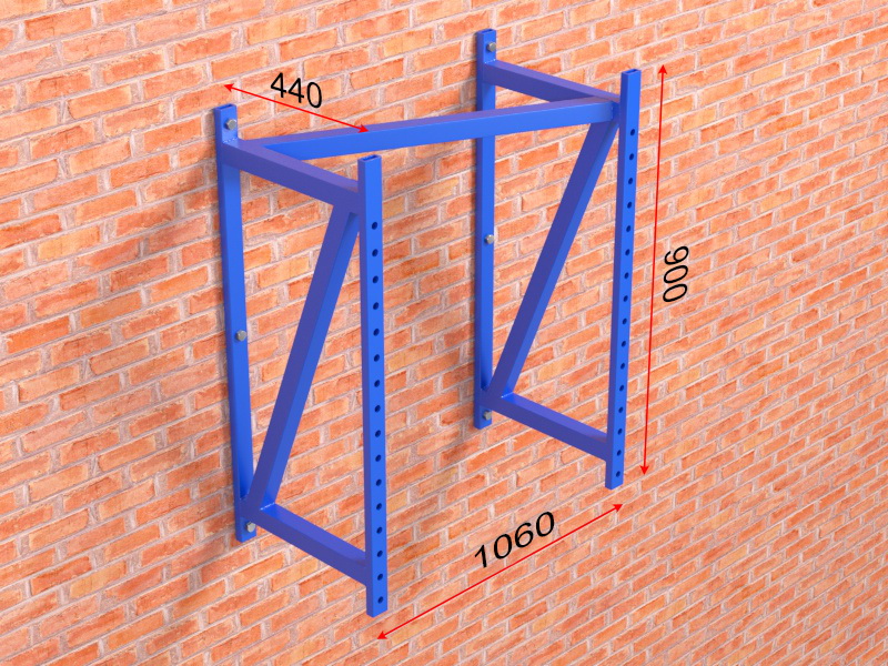 Ферма баскетбольная с регулировкой высоты для игрового щита (01.505-500-и)