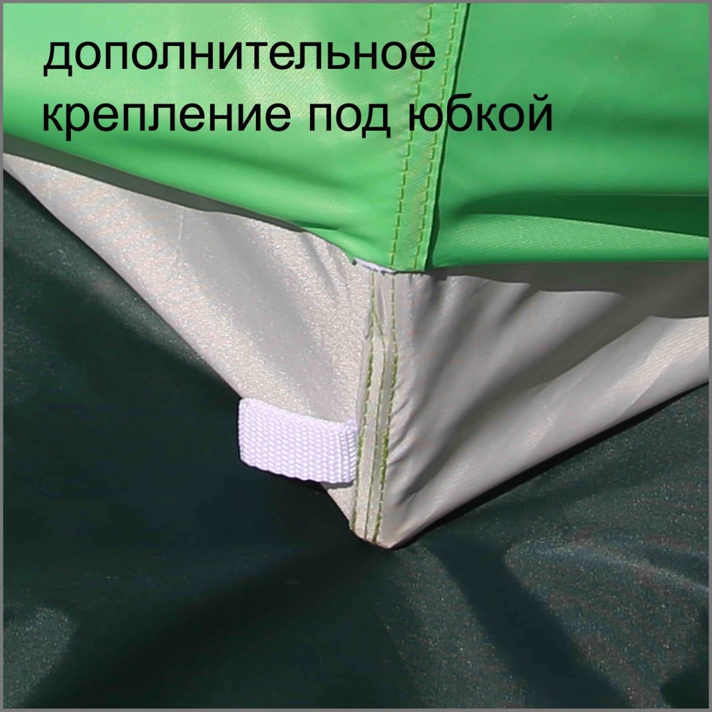 Зимняя палатка ЛОТОС 3 (алюминиевый каркас)