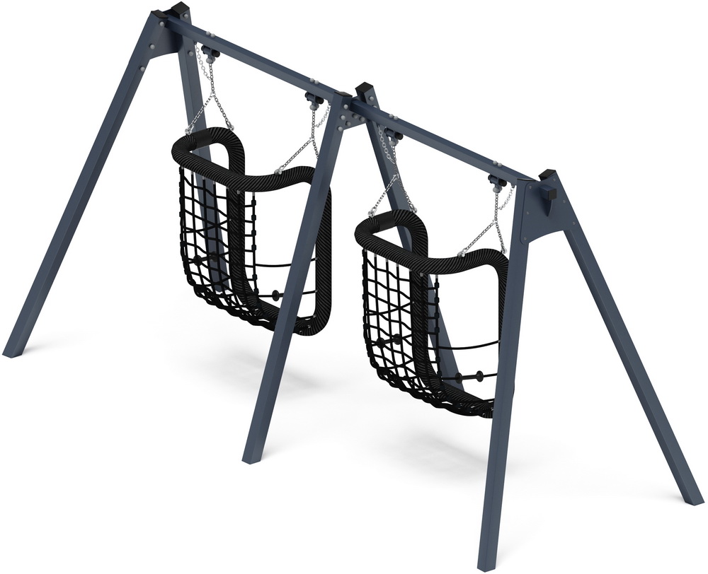 Качели М2 двойные ИО 12.М.08.08.01 (графит)