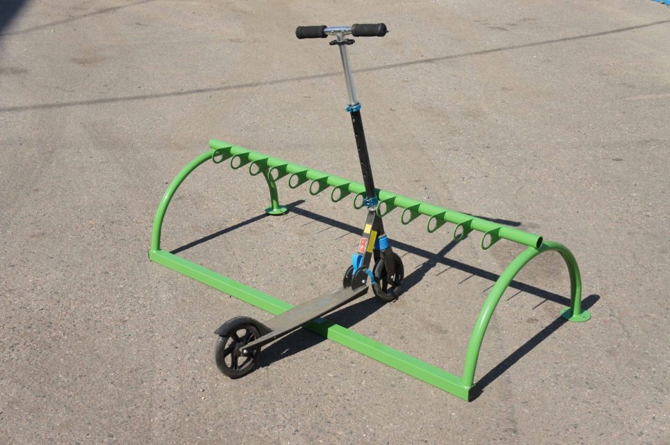 Парковка для самокатов Эконом на 13 мест