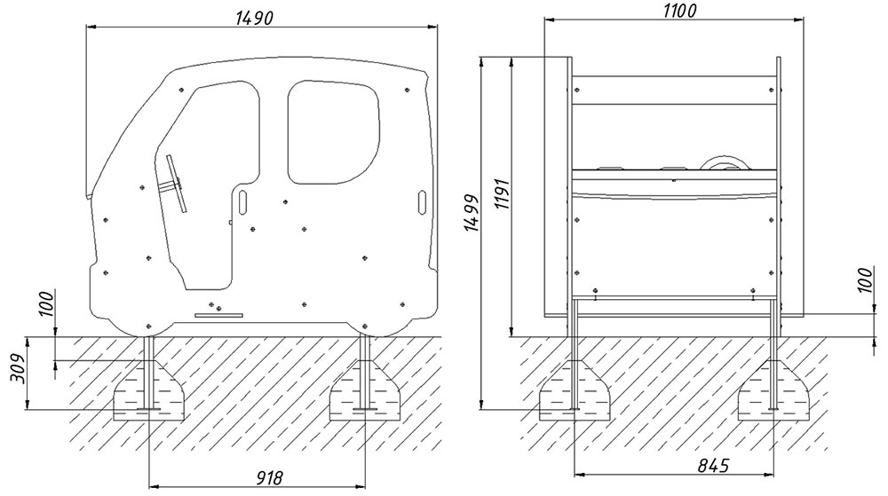 Игровой макет ZION Машинка Такси (ИМ252)
