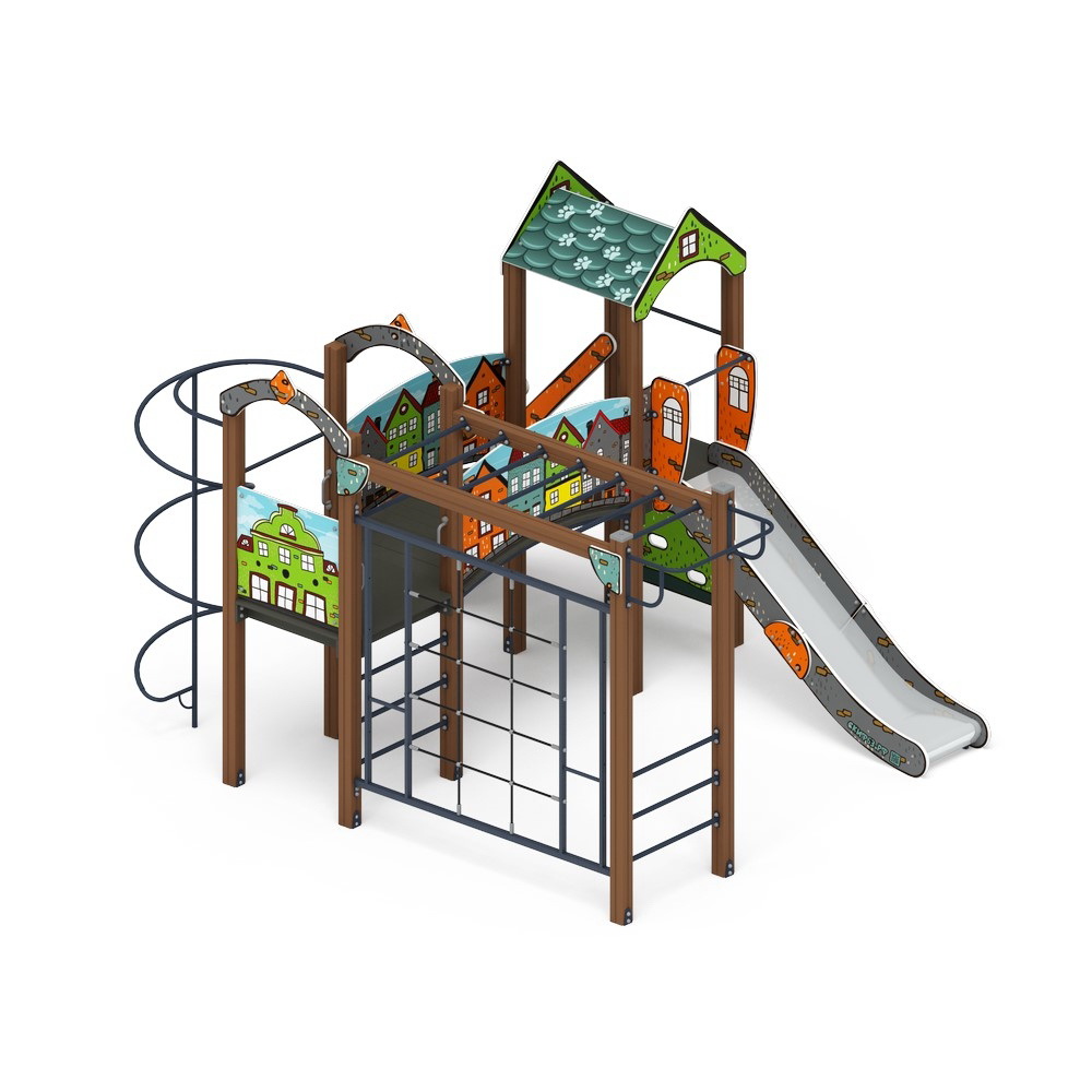 РАДА (Город) детский игровой комплекс ДИК 2.01.2.03-01 (H=1200)