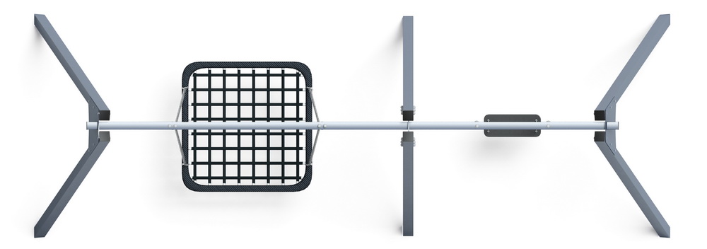 Качели М2 двойные ИО 12.06.03.01 (графит)