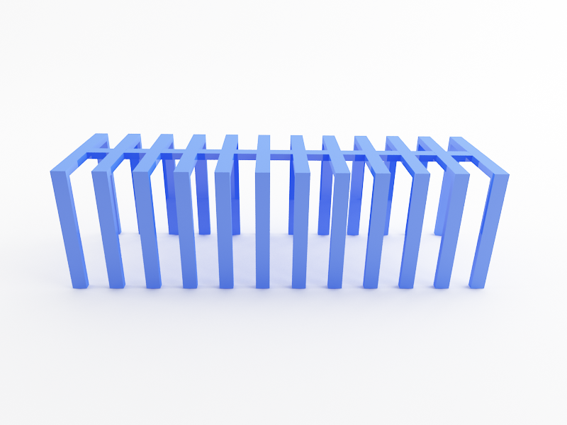 Велопарковка Батарея