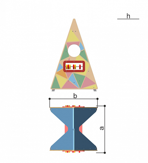 Игровой домик Romana 057.71.00