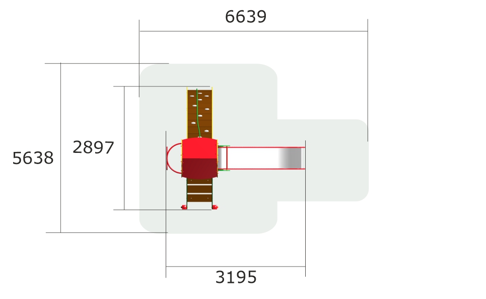 Детский игровой комплекс ZION Затея (КД056)
