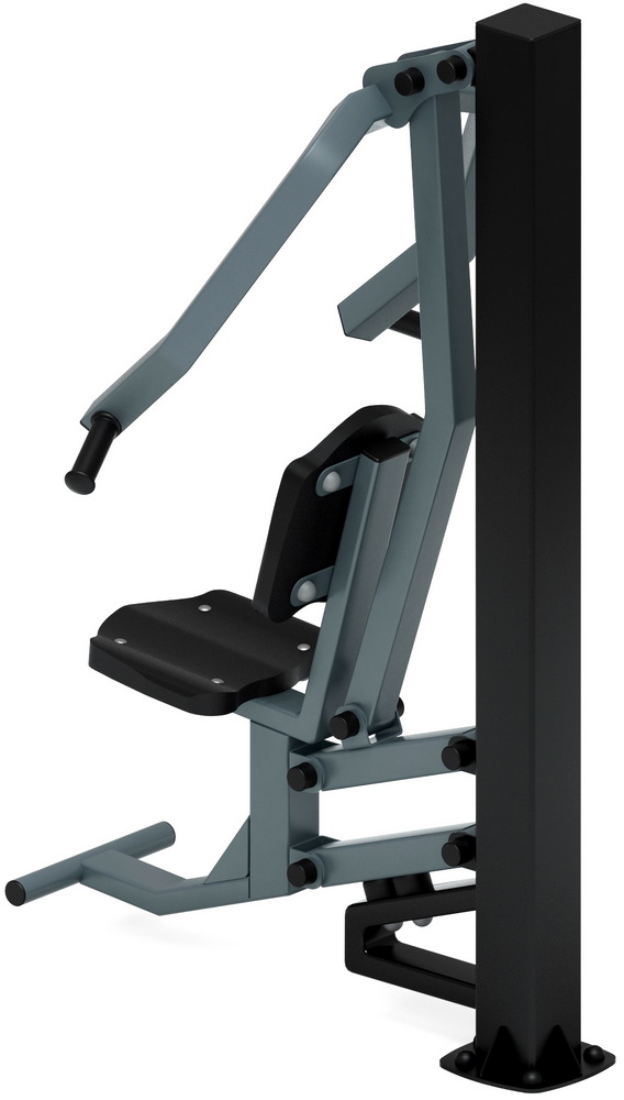 Тренажер уличный ЖИМ ОТ ГРУДИ (серый) СТ 006-13