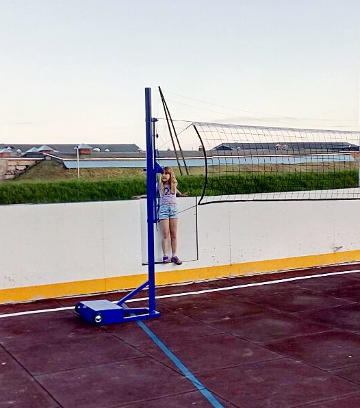 Стойки волейбольные мобильные, универсальные 03.107