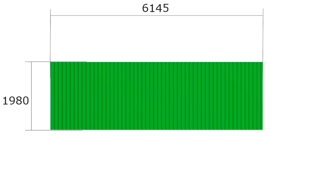 Ограждение мусоросборника ZION 4П (Б052)