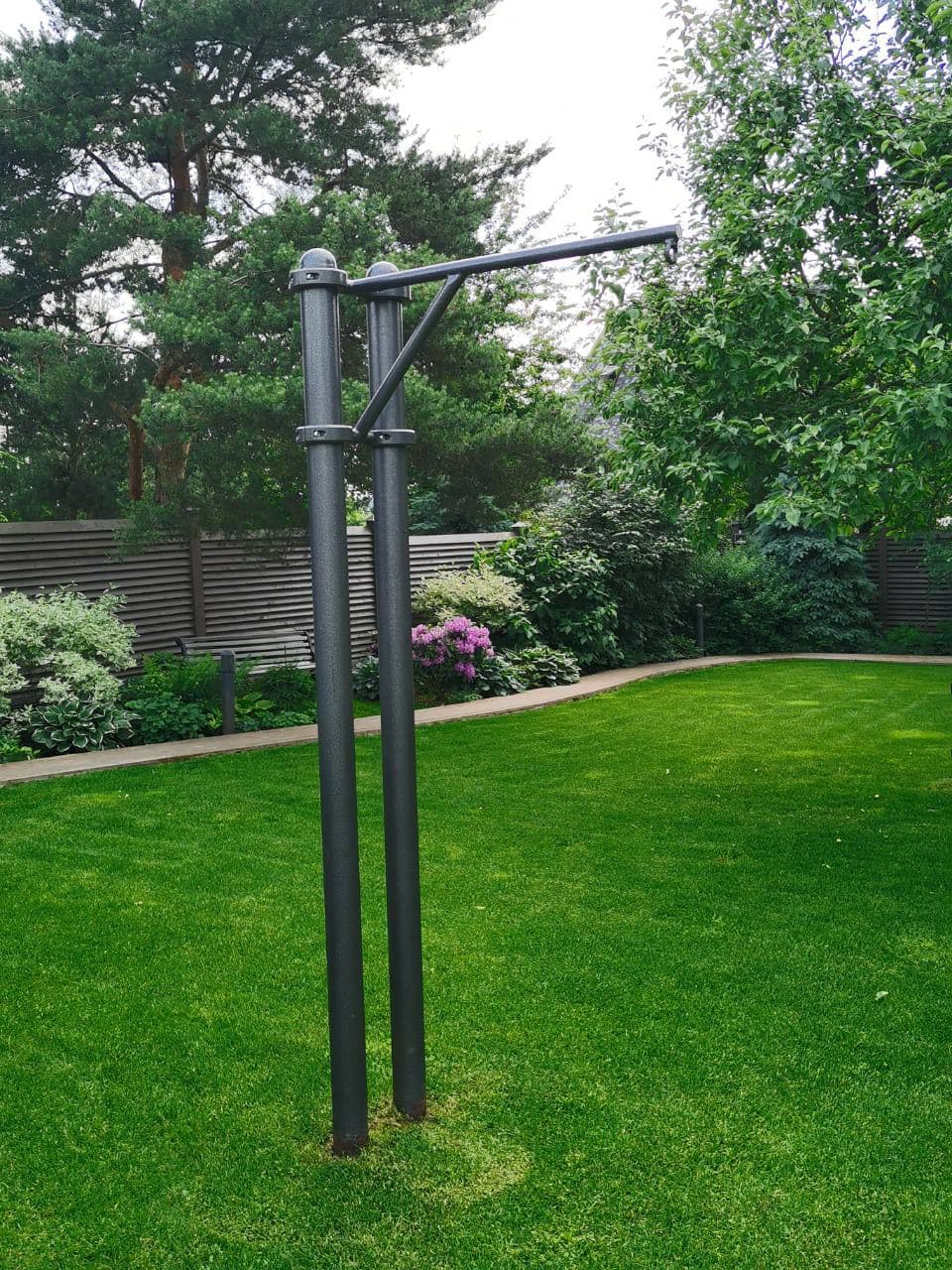 Кронштейн для груши на четырех хомутах