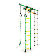 Детский спортивный комплекс ДСКМ "Карусель R55" (ДСКМ-2-8.06.Г5.410.01-12) зелёно/жёлтый