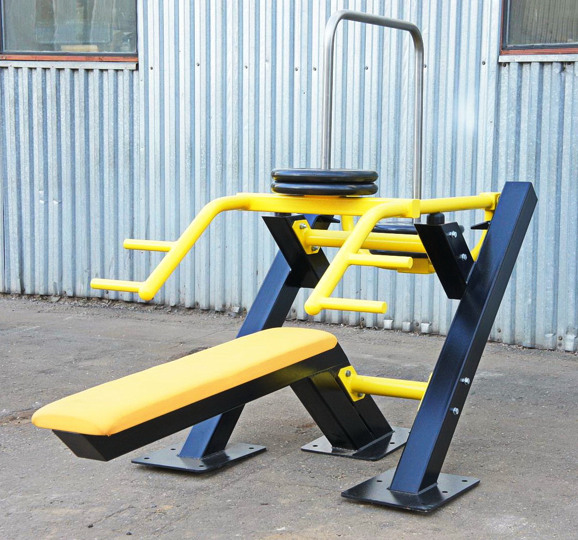 Тренажер уличный Жим от груди лежа YTX2