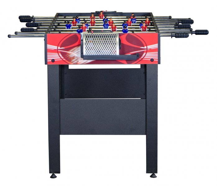 Настольный футбол (кикер) Flex 4 ф (122 x 61 x 78.7 см; красный)