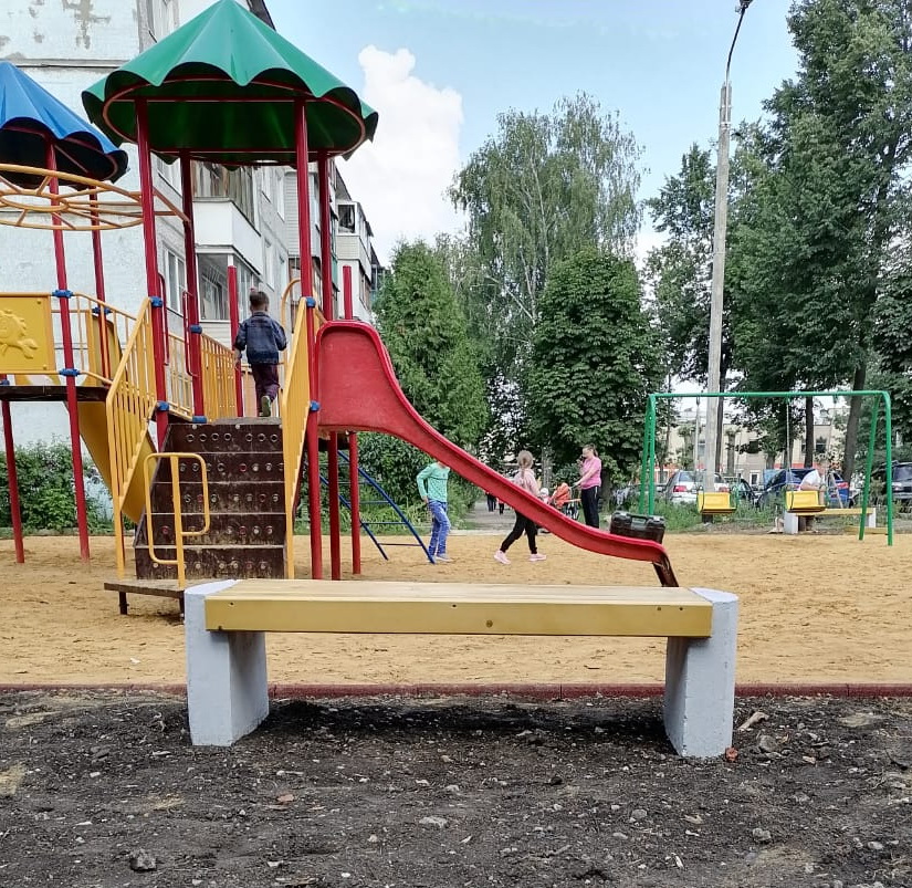 Скамья бетонная С-3