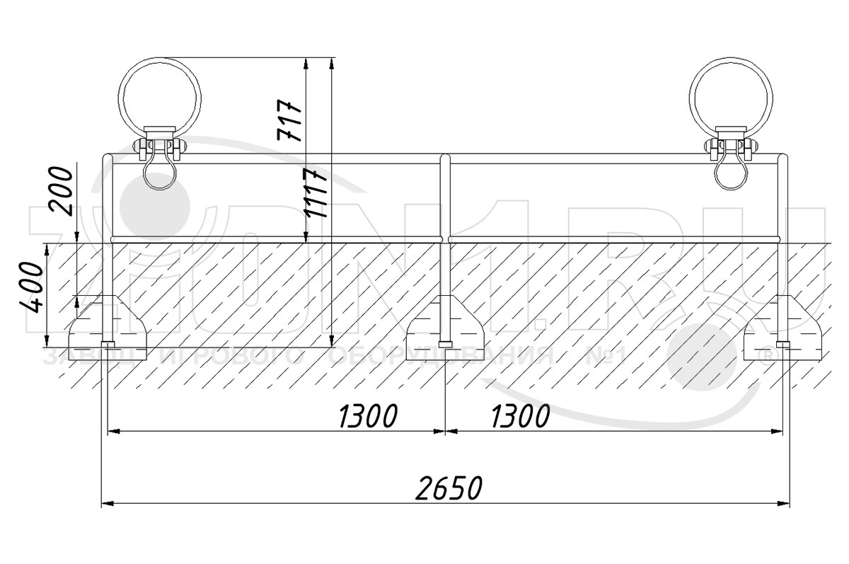 Качалка-балансир ZION Малютка 2 (КЧ037)