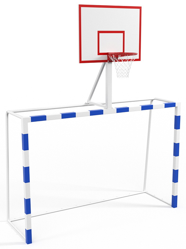 Ворота с баскетбольным щитом из фанеры (7.103)