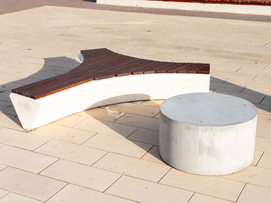 Скамья бетонная С-141