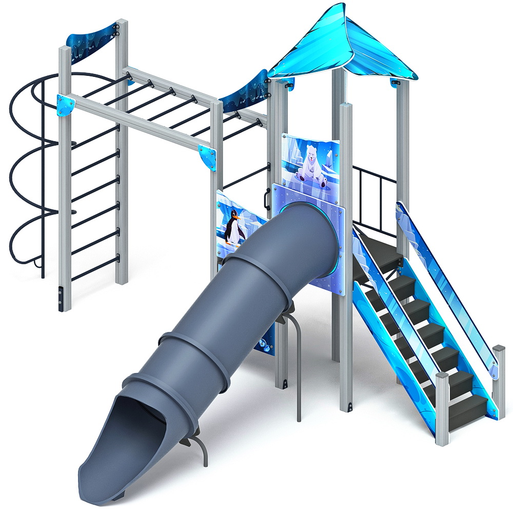 ВОЛШЕБНЫЙ ГОРОД детский игровой комплекс ДИК 2.19.04-02 (H=1500)