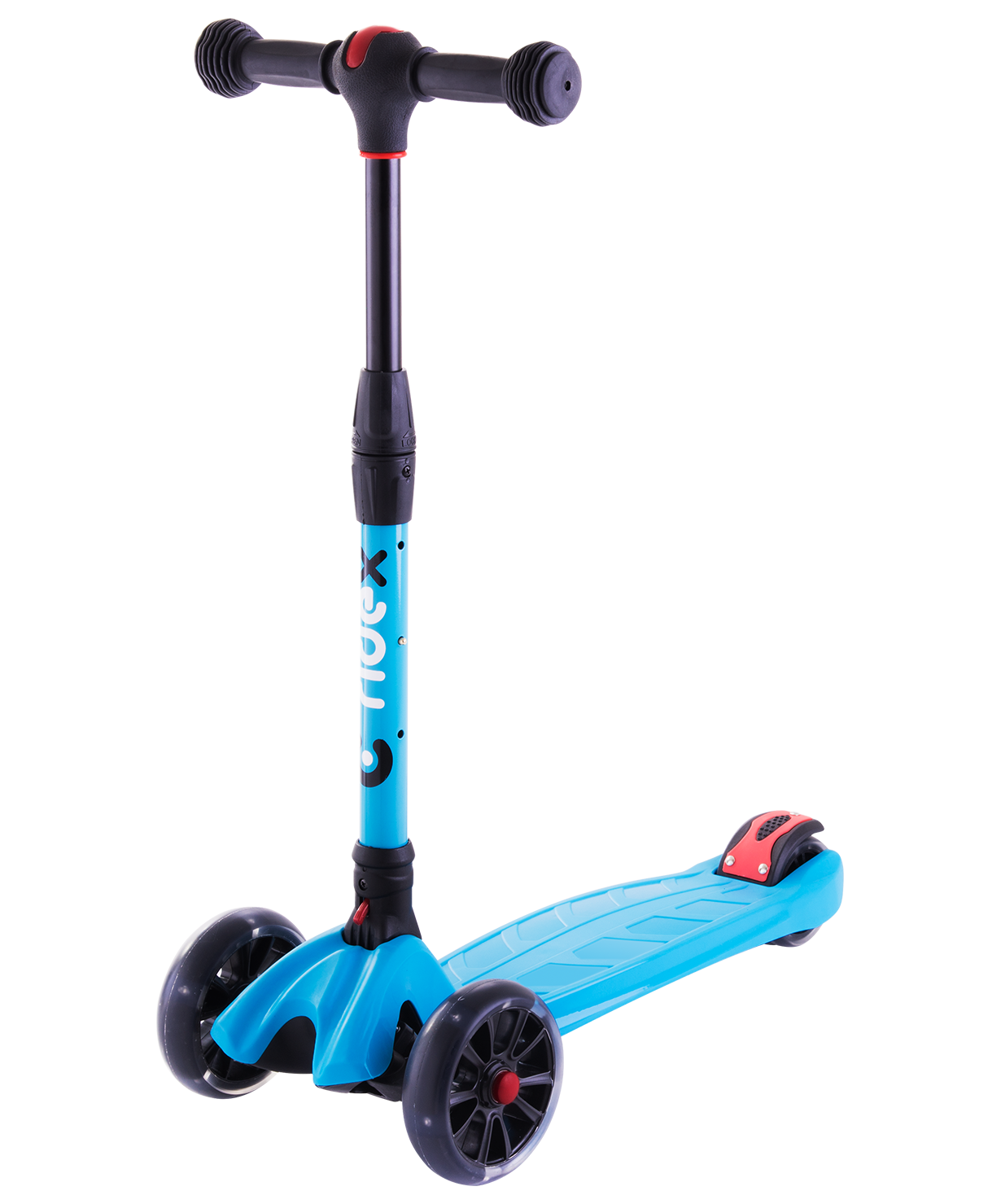 Самокат 3-колесный Stark 3D, 135/90 мм, синий