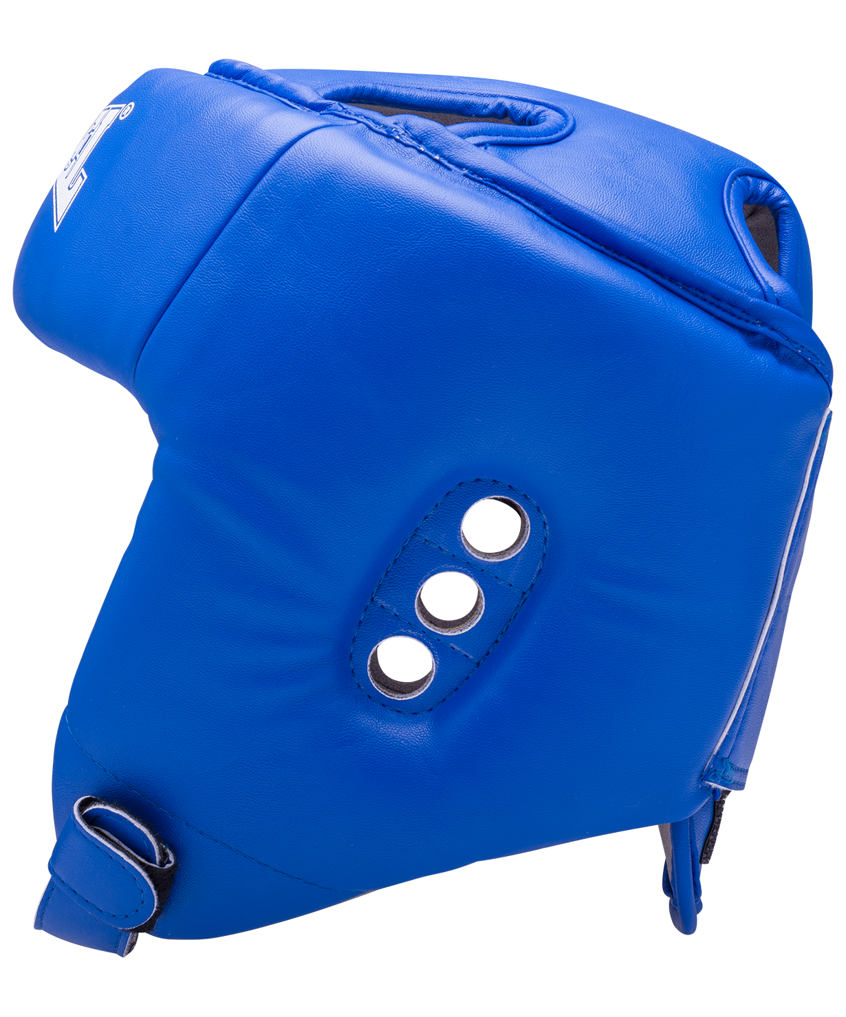 Шлем открытый RV-302, кожзам, синий, L