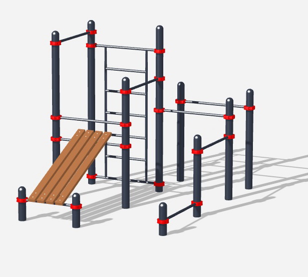 Уличный атлетический комплекс ВОРКАУТ 21 (89)