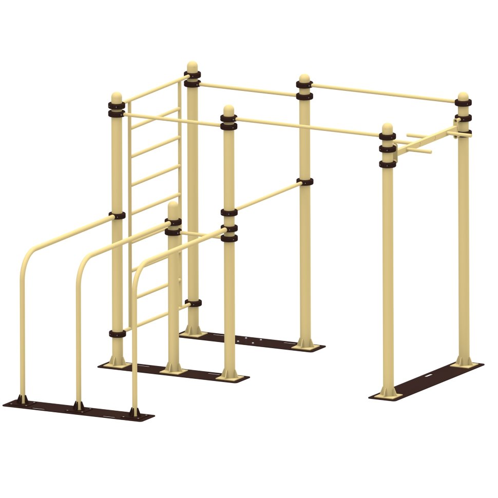 Мобильный комплекс для Воркаут Air-Gym Стандарт-6