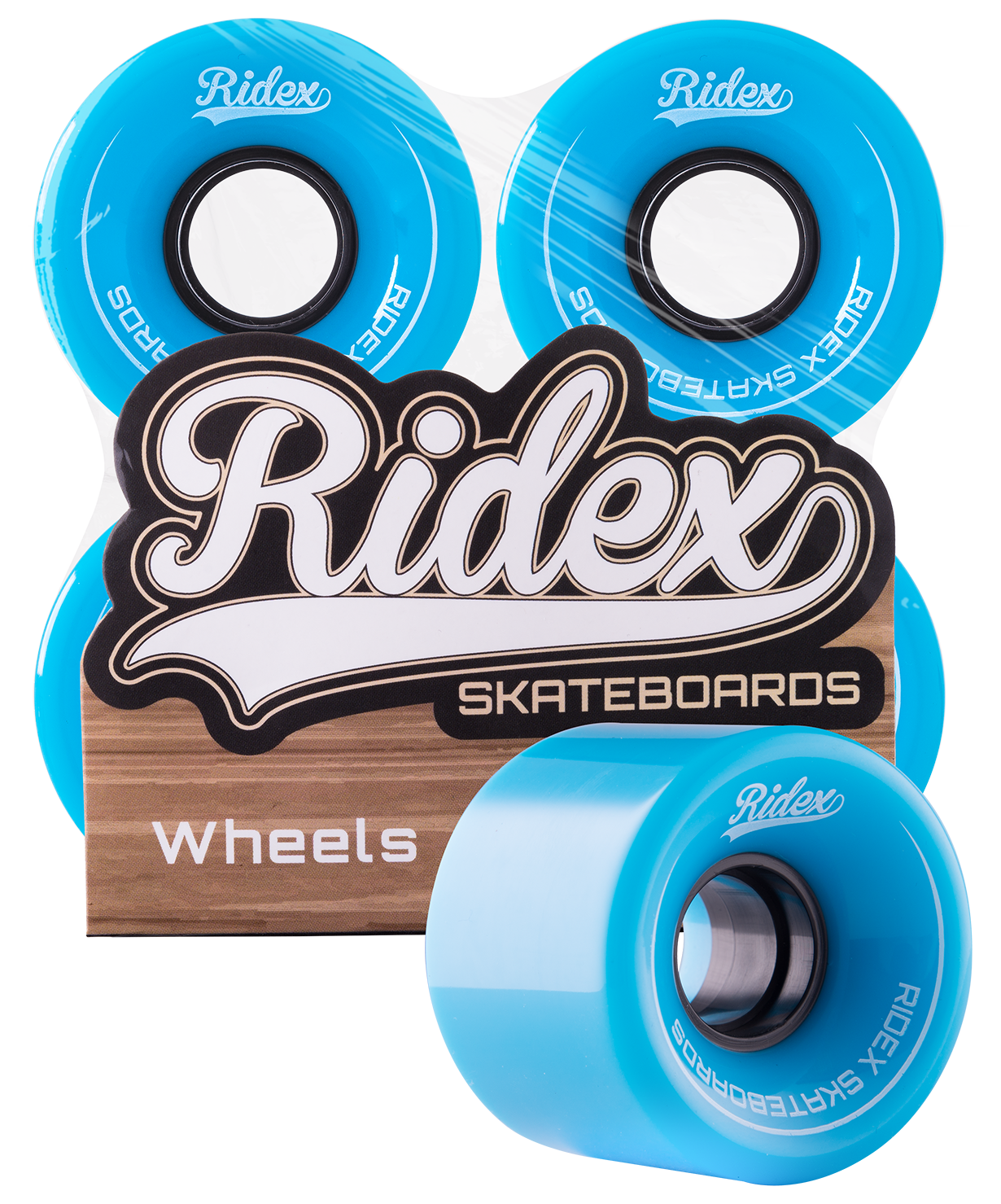 Комплект колес для круизера SB, голубой, 4 шт.