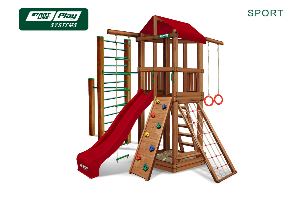 Детская площадка SPORT премиум Кедр slp systems