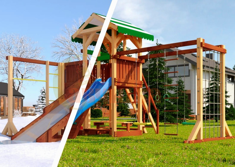 Игровой комплекс Савушка "4 сезона" - 6