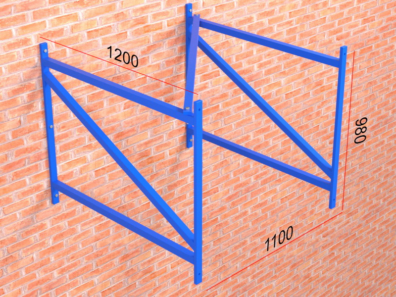 Ферма под игровой щит, выносы 1 / 1,2 / 1,5 м (01.501)