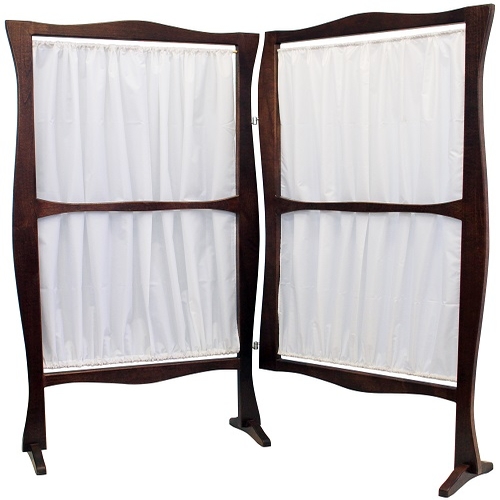 Ширма из бука двухсекционная ДЕКОР Heliox sh2