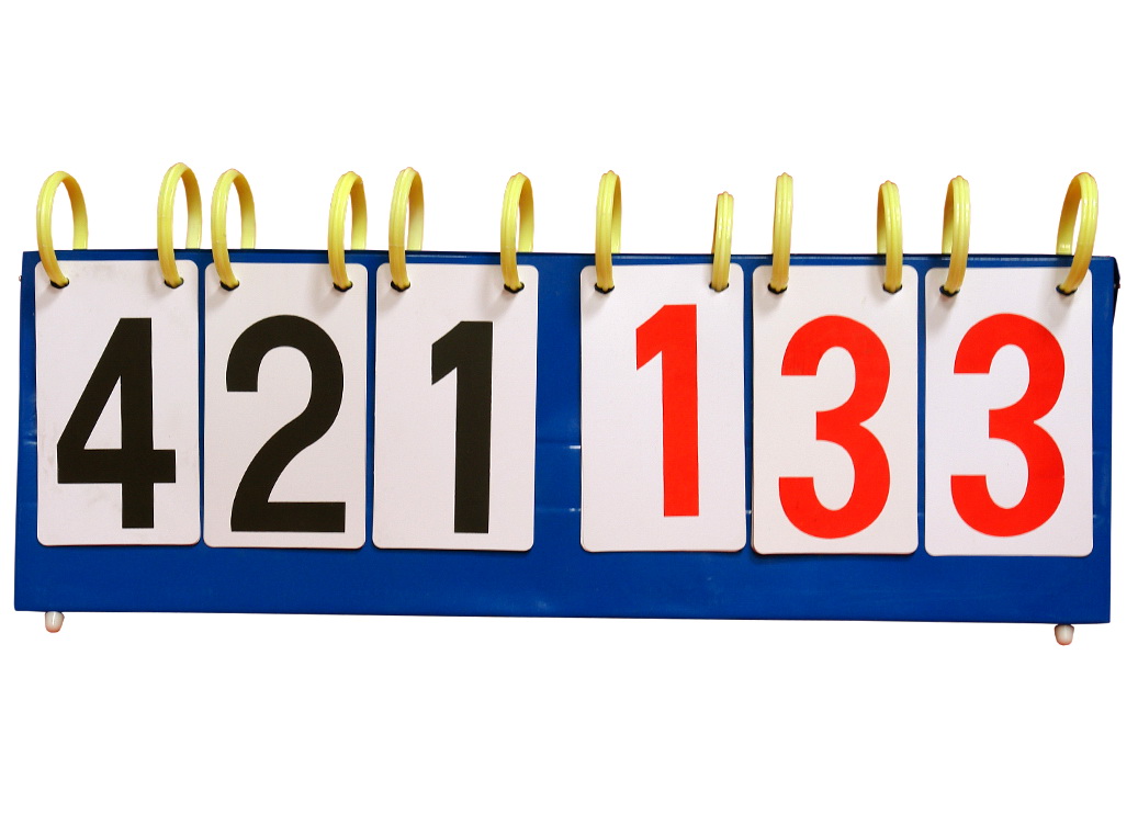 Табло перекидное 6 цифр (1002)