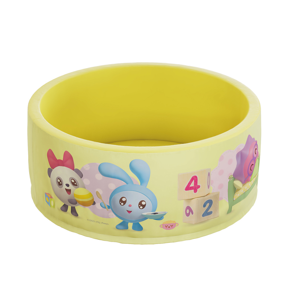 Сухой бассейн Airpool РАСПОРЯДОК Romana ДМФ-МК-02.56.01 (салатовый, шариков 150 шт.)