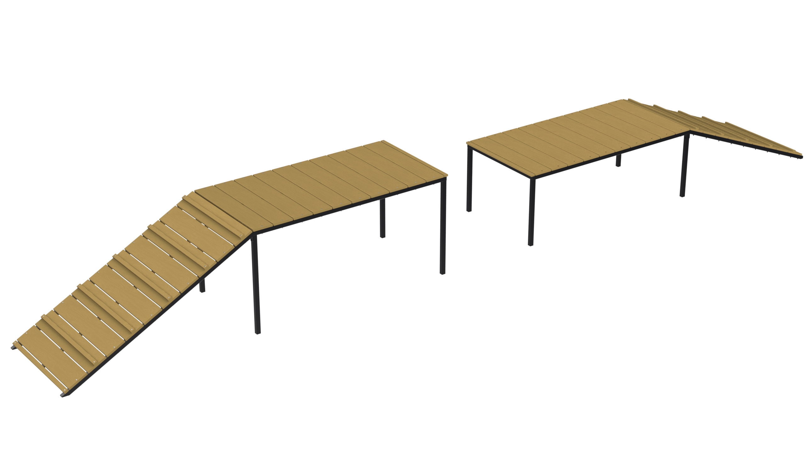 Трамплин разноуровневый для собак Air Gym ADG1