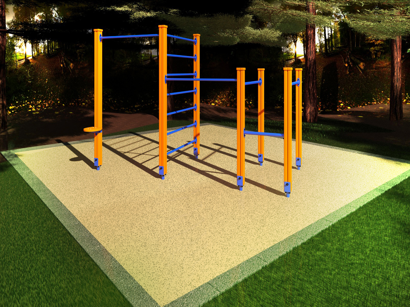 Уличный спортивный комплекс START LINE Fitness № 10