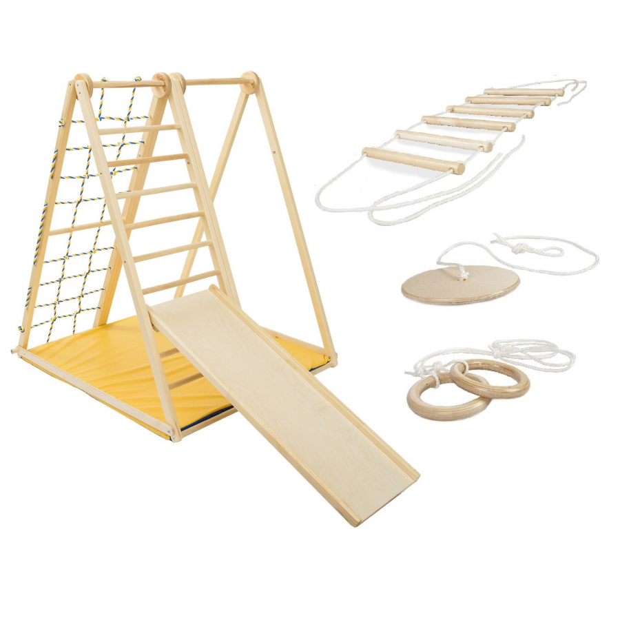 Деревянный игровой комплекс Березка Спорт KIDWOOD