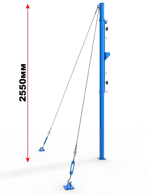 Стойки волейбольные на растяжках 03.102