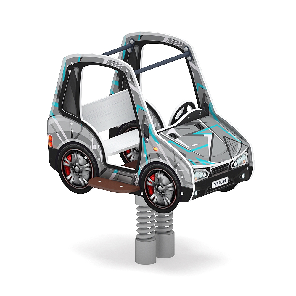 МАШИНКА (средняя) качалка на пружине ИО 23.03.01-04