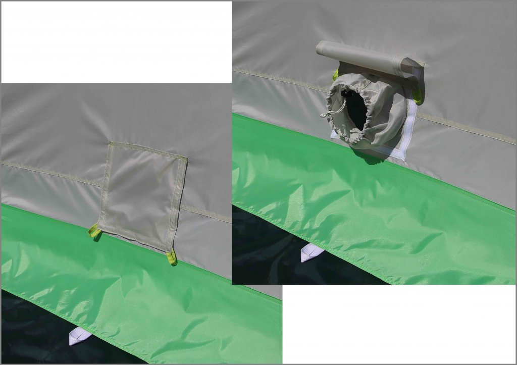 Зимняя палатка ЛОТОС 3 (алюминиевый каркас)