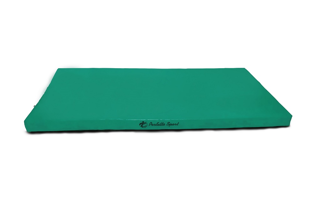 Мат № 6 (100 х 200 х 10) PERFETTO SPORT зелёный
