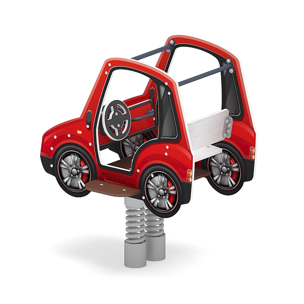 МАШИНКА (средняя) качалка на пружине ИО 23.03.01-03