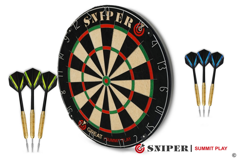 Комплект для игры в дартс SNIPER Summit Play Great