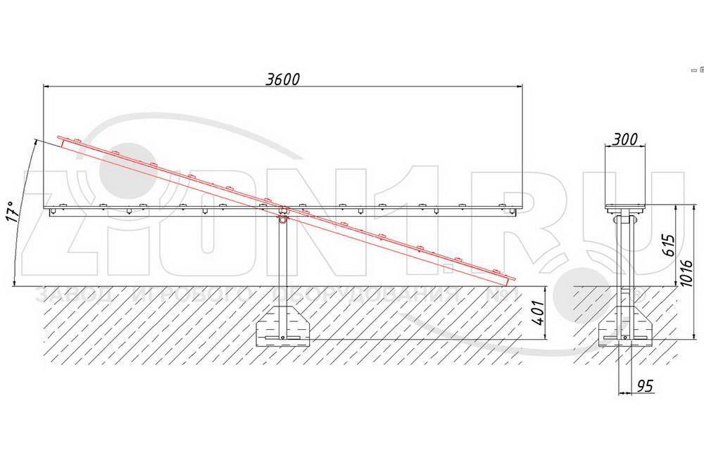 Балансир ZION для собак (СПЛ013)