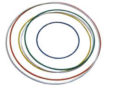 Обруч стальной 90 см (синий)